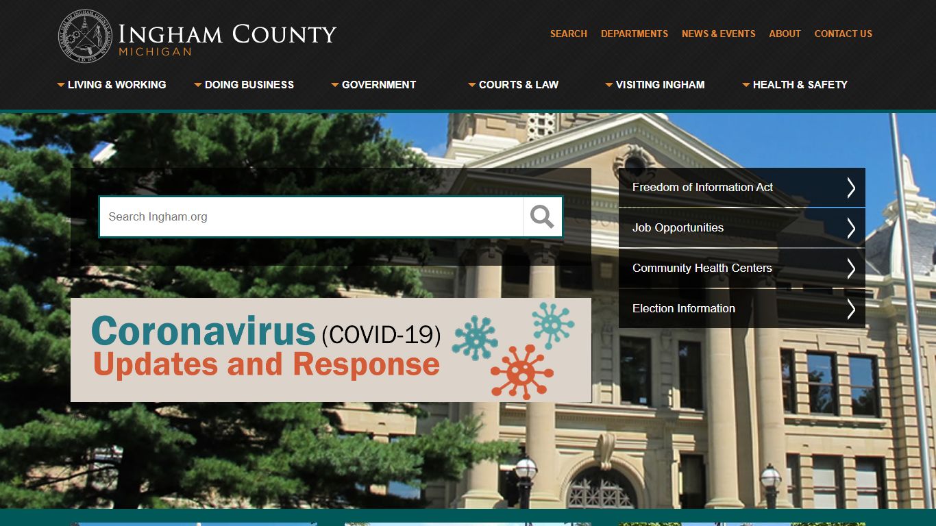 Ingham County > Residents > Site Search